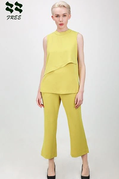 ספק גופיות ארוגות קרפ מוצק